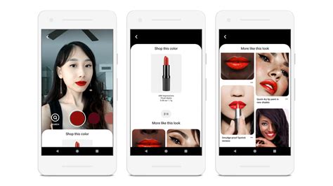 Pinterest AR彩妆试色功能已支持超1万款产品 VRPinea