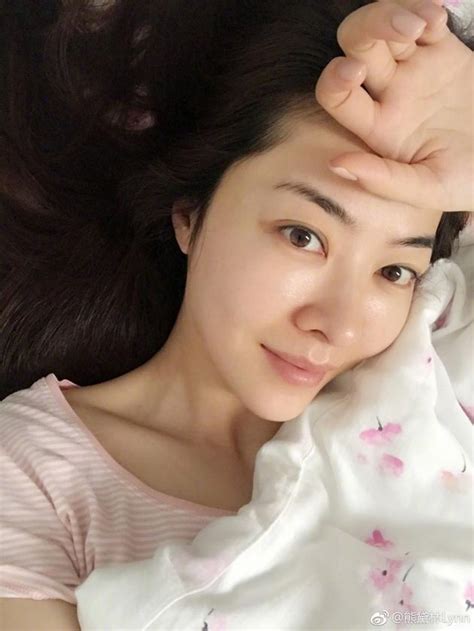 熊黛林素颜曝光图片