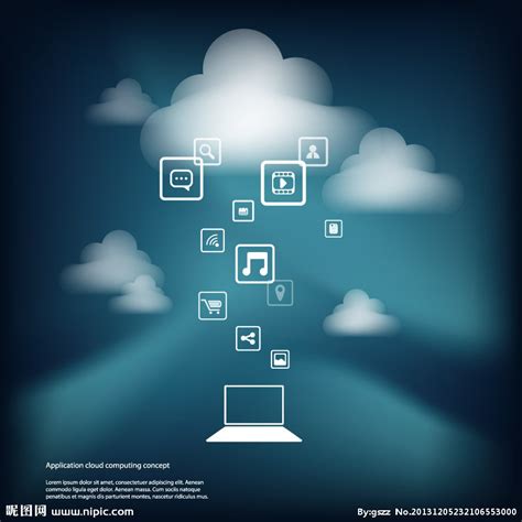 云服务设计图__数码产品_现代科技_设计图库_昵图网nipic.com