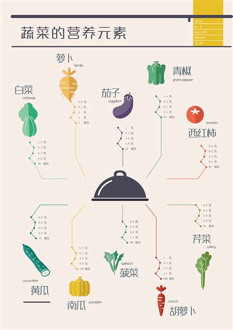 蔬菜营养图解——你爱吃哪个菜！|平面|图案|corad - 原创作品 - 站酷 (ZCOOL)