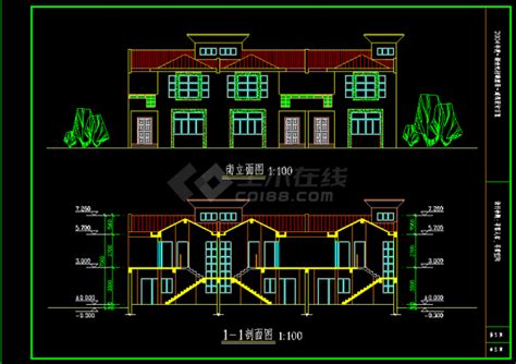 淮安市城市建筑设计院施工CAD方案图_建筑方案设计_土木在线