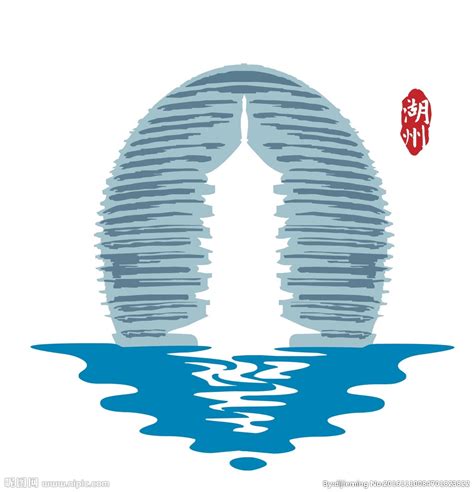 湖州旅游logo设计_陈婧芳_【68Design】