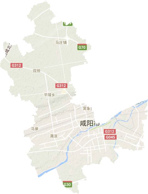 咸阳市秦都区地图 - 中国地图全图 - 地理教师网