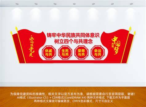 铸牢中华民族共同体意识,其它,宣传展板模板,设计,汇图网www.huitu.com