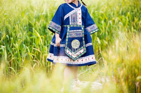 广西三月三壮族儿童民族服饰高清图片下载-正版图片507704995-摄图网