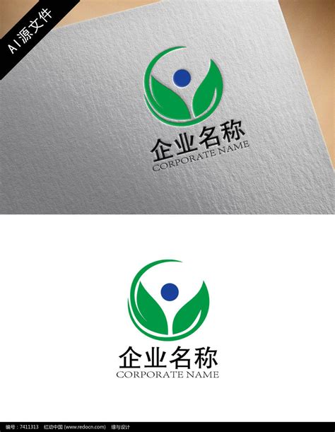 绿色环保科技公司名片设计图片_名片|卡券_编号10031931_红动中国