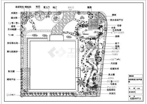 武汉市楚世家一楼花园庭院园林景观设计施工_武汉乐道创景