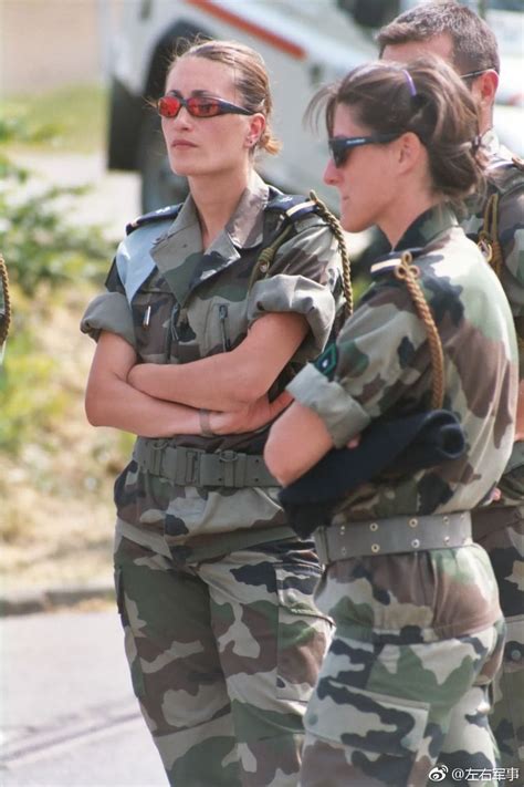 欧洲颜值第一的法国女兵