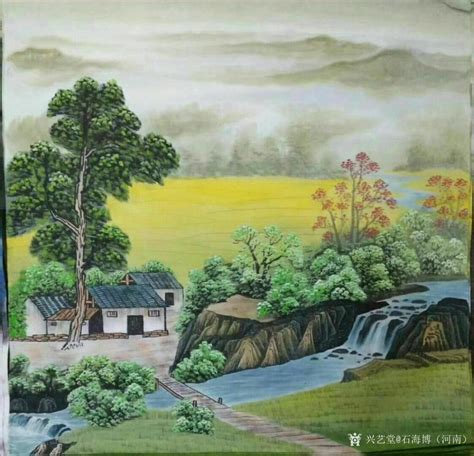 有诗意的风景画名字,乡村风景画取名,山水意境的名字_大山谷图库