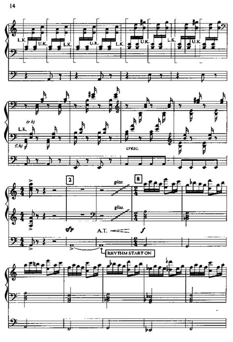 帕格尼尼主题狂想曲第十八变奏钢琴曲谱，于斯课堂精心出品。于斯曲谱大全，钢琴谱，简谱，五线谱尽在其中。