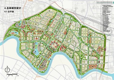 宁波市江北姚江新区概念规划及城市设计 - 城市案例分享 - （CAUP.NET）