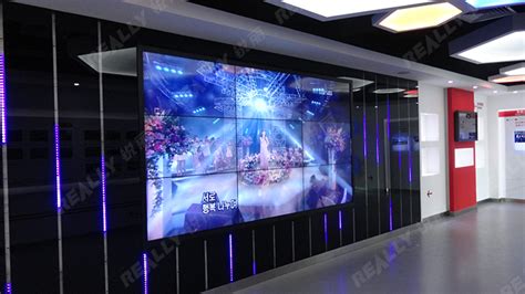 江西抚州博雅生物展厅（46寸液晶拼接屏）_展览展示_方案与应用_锐丽商城-大屏幕显示系统F2C+O2L在线定制平台！