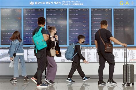 韩国政府从8日起取消仁川机场的所有航班限制 - 韩国经济新闻