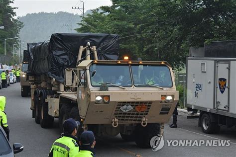 驻韩美军萨德基地夜运装备 疑似包含拦截导弹-中国南海研究院