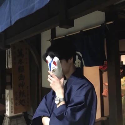 非主流半脸头像