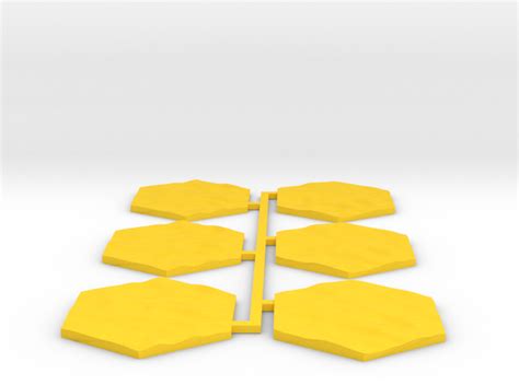 6pk Desert sand terrain hex tile counters (DM7LUTG6X) by fspacerpg