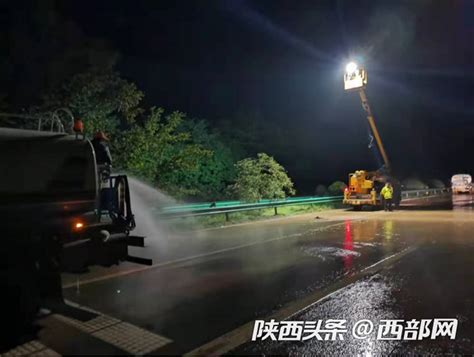 延西高速多处泥石流塌方抢险完成 今天上午恢复通行 - 西部网（陕西新闻网）