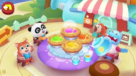 宝宝巴士亲子游戏第97集：妙妙开蛋糕店了，跟着妙妙一起做甜品吧