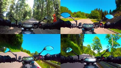 开摩托车第一视角，摩托骑行视频素材,延时摄影视频素材下载,高清3840X2160视频素材下载,凌晨两点视频素材网,编号:275954
