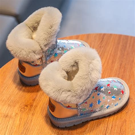 雪地靴女冬2022新款加绒加厚保暖棉鞋女皮毛一体短筒面包棉靴