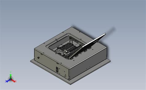 60W激光切割机3D模型图纸 STEP格式_STEP_模型图纸下载 – 懒石网