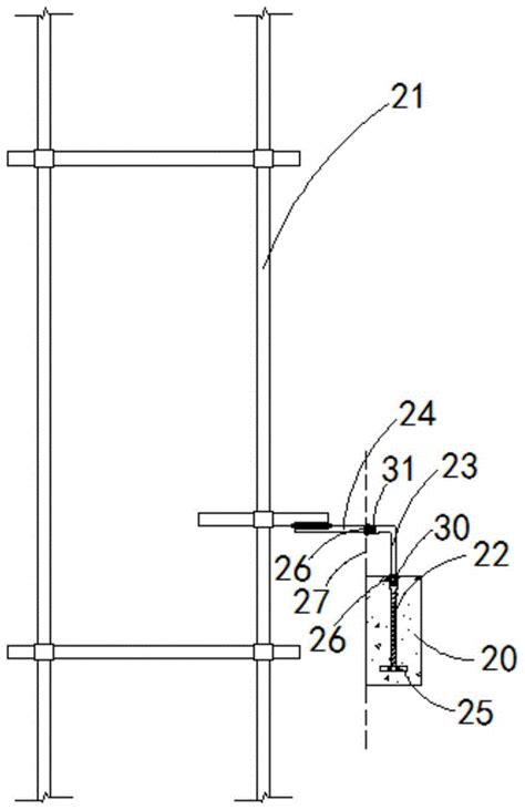 脚手架纵向水平杆对接接头布置图-主体结构-筑龙建筑施工论坛