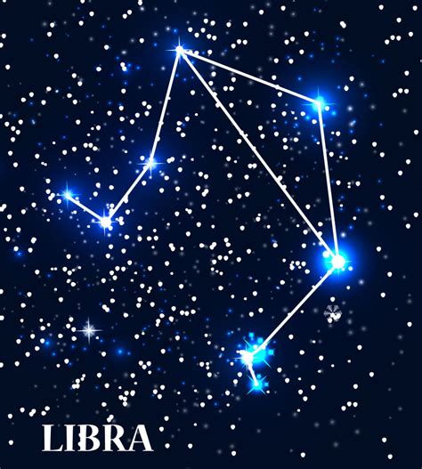 天秤座星图图片