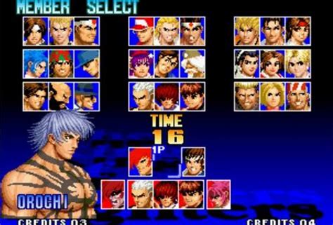 《拳皇97》大蛇选取攻略,所有隐藏角色选取方法一览-超能街机