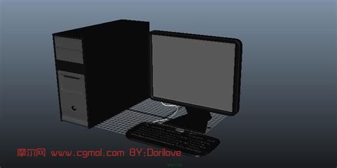 苹果台式电脑MAC PRO+显示器pro display XDR 3D模型|三维|产品|198精品3D模型 - 原创作品 - 站酷 (ZCOOL)