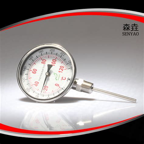 雅斯科-全不锈钢双金属温度计A-上海迈倍机电设备有限公司