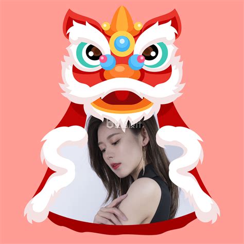 舞狮温柔头像女生