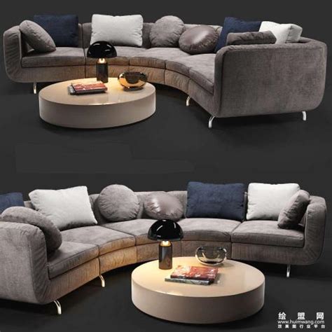 办公休闲区时尚创意异形组合沙发设计师商场大厅简约布艺弧形沙发-阿里巴巴