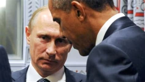 普京与奥巴马“死亡凝视”原因:被奥巴马警告|奥巴马|普京|选举_新浪新闻