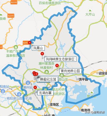 潮州市地名_广东省潮州市行政区划 - 超赞地名网