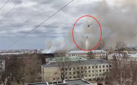 俄罗斯空天军研究院突发大火，有人跳窗逃生！已致7死25伤_北京日报网