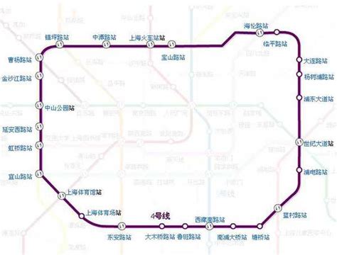 上海地铁4号线时间表-上海地铁4号线首发时间,时间间隔