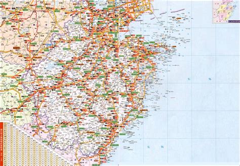 浙江交通地图图片