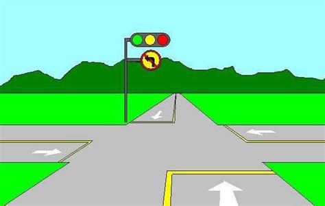 十字路口红绿灯规则，十字路口红绿灯图解_车主指南
