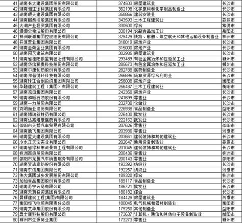 2019湖南企业100强榜单发布 湖南建工集团名列第4位_行业风采_交通频道