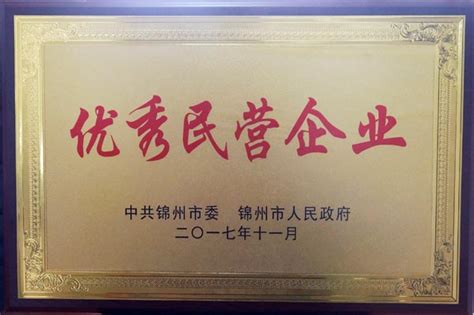 荣誉资质 - 锦州九泰药业有限责任公司|官方网站