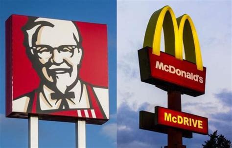 图解麦当劳VS肯德基的5个区别，差距一目了然，看完大跌眼镜_汉堡_食物_差别