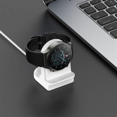 适用华为watch3手表充电支架GT32PRO通用ECG床头桌面硅胶底座收纳-淘宝网