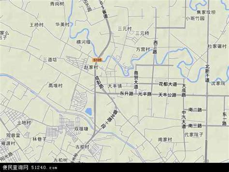大丰地图图片