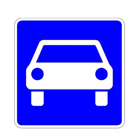 Verkehrszeichen (331) - StVO Kraftfahrtstraße