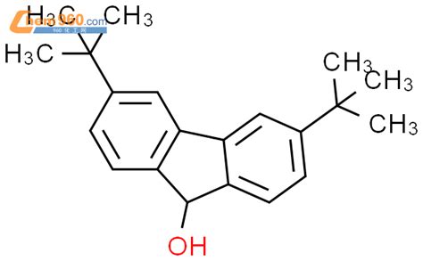 106112-40-7_9H-Fluoren-9-ol, 3,6-bis(1,1-dimethylethyl)-CAS号:106112-40 ...