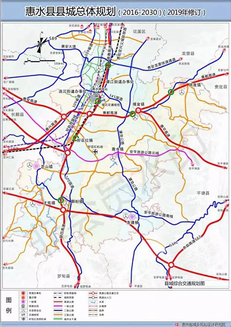 贵阳市五环高速规划图,贵阳城市规划图2030,清镇市最新道路规划图_大山谷图库