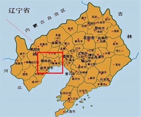 辽宁省锦州市旅游地图 - 锦州市地图 - 地理教师网