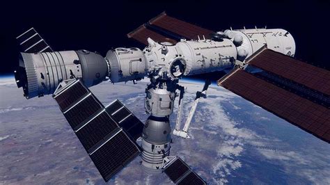 在轨拆卸太阳翼，天宫空间站机械臂太空搭积木，还能捕获航天器_实验舱