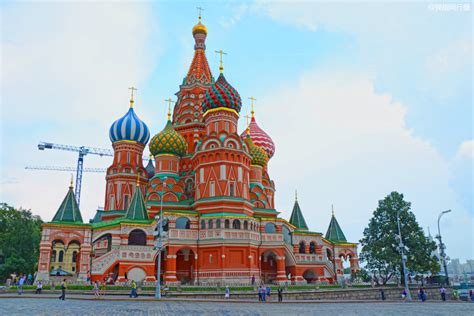俄罗斯最美教堂，宛如彩色梦幻城堡