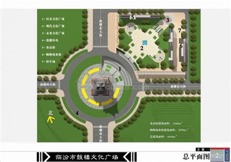 [山西]临汾文化广场景观设计方案_园林建筑_土木在线